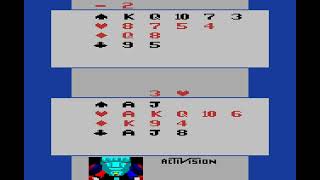 Atari 2600 Game: Bridge (1980 Atari)