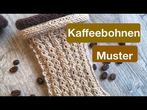 Knitting coffee bean pattern | Knitting socks in coffee bean pattern