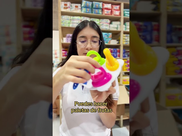 Vídeo relacionado con HAPZUR Molde Helado y Polos 1 Unidad Silicona Animado con Palo sin BPA para Bebés y Niños, Reutilizable, Fácil Desmoldado para Snacks Saludables Caseros.
