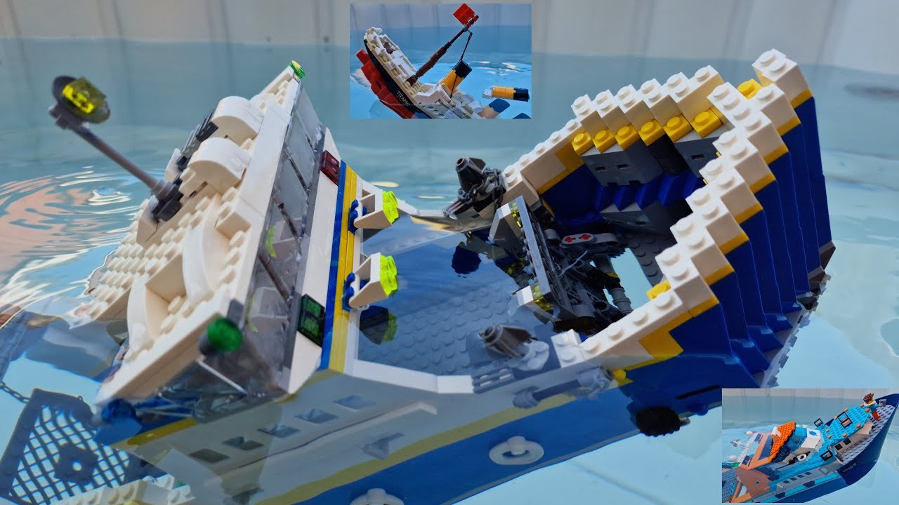 LEGO BOATS SINKING #8
