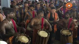 ശബരിമലയിൽ ഭക്തിയുടെ നിറവിൽ ചെണ്ടമേളം, കോവളം ചെമ്പട ?