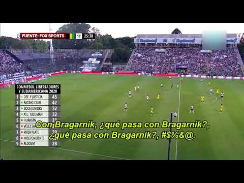 El extraño exabrupto de Troglio en pleno partido