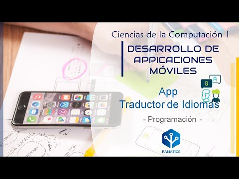 3.- [AppInventor] - Programación de la aplicación "Traductor"