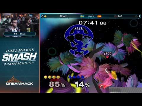 DHS17 - Sharp (Peach) Vs. Trif (Peach) - Pools - Melee Singles