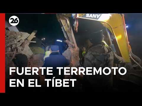 🚨 FUERTE TERREMOTO SACUDIÓ AL TÍBET | Un fuerte sismo deja varias viviendas derrumbadas