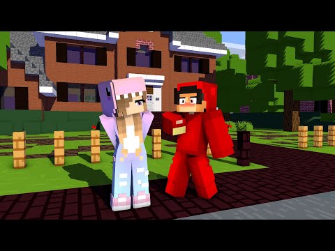 CASH IS IN LOVE WITH ZOEY FIRST MEET SUPER IDOL - MINECRAFT ANIMATION #shorts