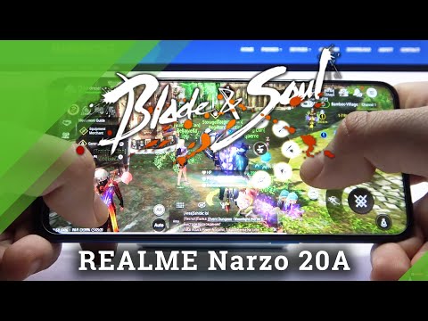 Gaming Test on Realme Narzo 20A - Blade & Soul Revolution Gameplay | Quality Review