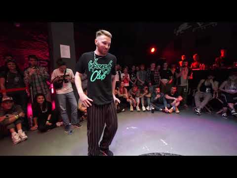 Twist vs Baturo popping pro 1/8 Back to the future battle 2019