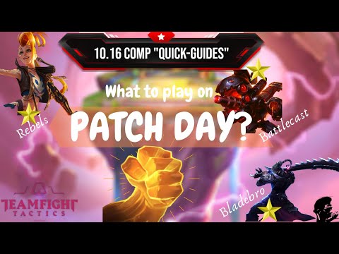 [TFT 10.16] TOP Comps to try on NEW Patch! TFT 3.5 Guides & Meta