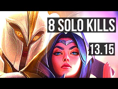 KAYLE vs IRELIA (TOP) | 8 solo kills, 300+ games | KR Grandmaster | 13.15