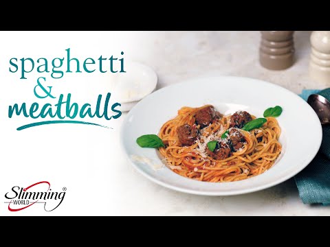 Slimming World classic spaghetti and one pan meatballs recipe - FREE