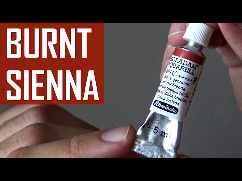 Burnt Sienna - Schmincke Horadam | The Paint Show 13
