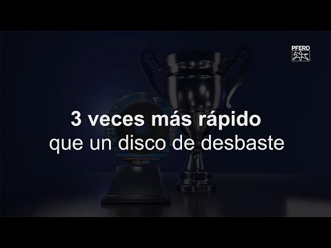 3 veces más rapido que un disco de desbaste: CC-GRIND ROBUST - PFERD - ES