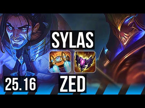 SYLAS vs ZED (MID) | KR Master | 25.16