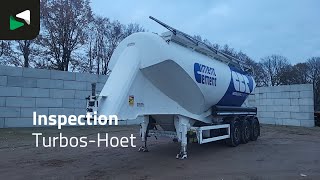 Turbos Hoet SVM/6.7/39 39000L Liftachse Cement silo tank trailer | Image 4 - Autoline