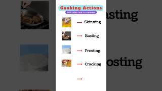 5 Essential Cooking Actions | Kitchen Vocabulary with Examples 🍳👩‍🍳