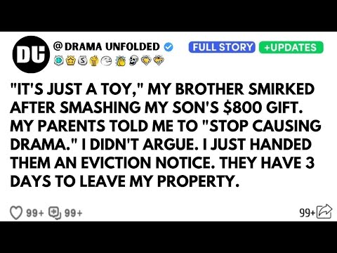 My Brother Smashed My Son’s PS5 And Laughed. My Parents Defended Him. They Didn't Know I Own...