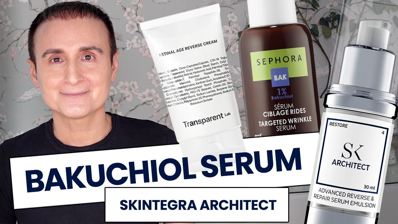 BAKUCHIOL / SKINTEGRA ADVANCED REVERSE & REPAIR SERUM - Shephora Bak 1%, Transparent Labs Retinal