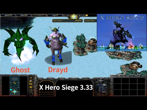 X Hero Siege 3.33, Ghost & Drayd Extreme, Level 4 Impossible ,8 ways Dual Hero