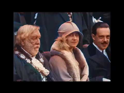 Life and Times of King George VI and his wife Queen Elizabeth [AI enhanced & colorized in 4K 60fps]