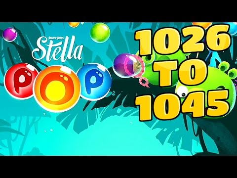 Angry Birds Stella Pop Levels {1026 To 1045} Walkthrough For Android & iOS