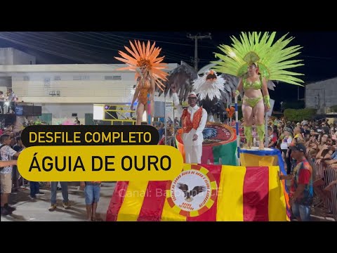 ÁGUIA DE OURO - DESFILE COMPLETO: Escolas de Samba de Barbalha | Carnaval 2025
