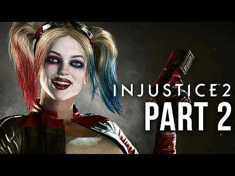 INJUSTICE 2 STORY MODE Gameplay Walkthrough Part 2 - Chapter 2 & 3 - HARLEY QUINN
