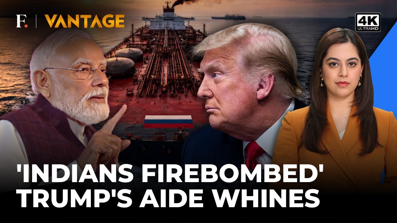 Trump Aide Navarro’s India Rant: "Firebombed" Online Over Russian Oil | Modi Trade Talks | Vantage