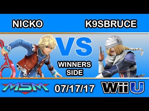 MSM 105 - FAD | Nicko (Shulk) Vs. MF LH | K9sbruce (Sheik) Winners Side