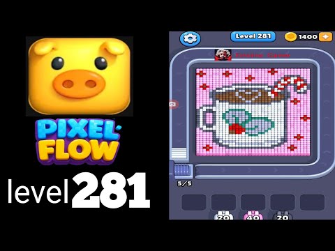 Pixel Flow Level 281 Walkthrough