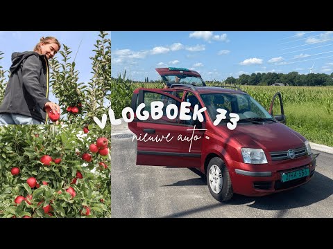 NiEUWE AUTO KOPEN & APPELSPLUKKEN || vlogboek 73 || famderooij