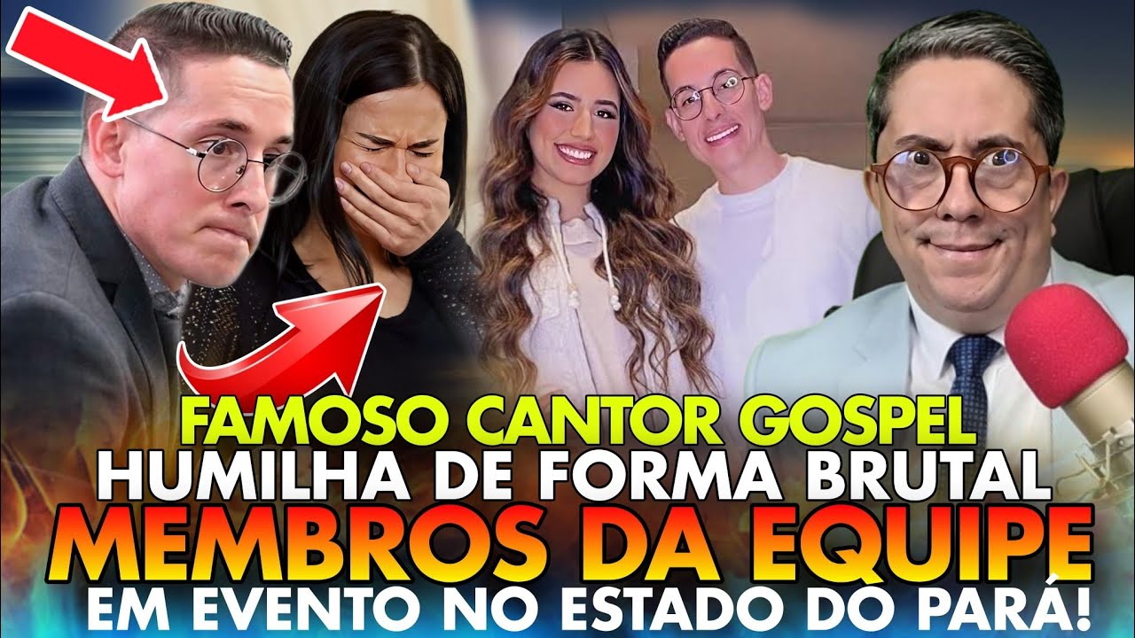 FAMOSO CANTOR GOSPEL HUMILHA E EXPULSA MEMBROS DA EQUIPE E FÃS EM EVENTO NO ESTADO DO PARÁ!