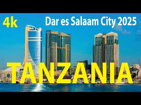 Dar es Salaam City -Tanzania 4K By Drone 2025
