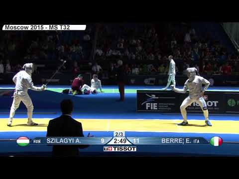 Moscow Worlds SMS 2015 - L32 - Szilagyi HUN v Berre' ITA
