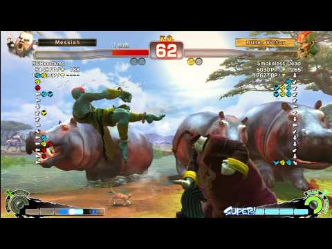 Kedora (Rufus) vs Smokeless Dead (Dhalsim) - AE 2012 Match *1080p HD*