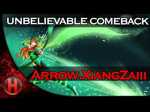 Arrow.XiangZaiii Windranger 20k UNBELIEVABLE COMEBACK Dota 2