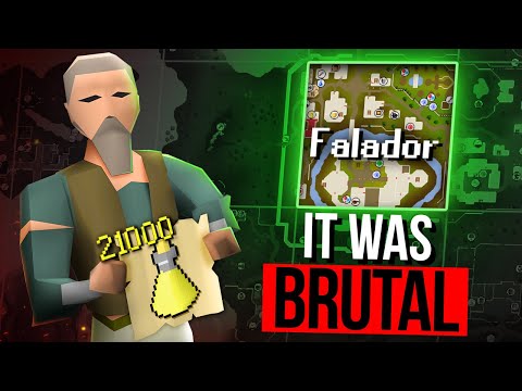 I COMPLETED the Falador chunk... and it was TERRIBLE
