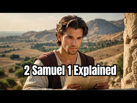 2 Samuel Chapter 1 Explained (The Death of a King and a Friend)