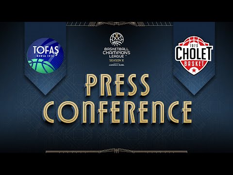 Tofas Bursa v Cholet Basket - Press Conference | #BasketballCL 2025-26