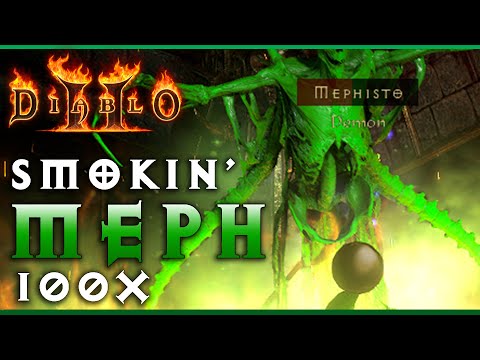 Can We Get Better Drops than Joby with 100 Mephisto Runs? | Diablo 2 Resurrected (D2R)