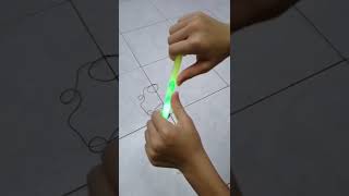 glow stick unbox (comment the word you saw) #foryou #glowsticks #glow