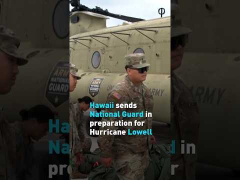 Hawaii sends National Guard in preparation for Hurricane Lowell