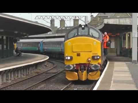 37423/37609 on The Cumbrian Coast Training Trains, 15th May 2015