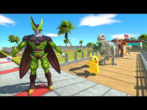 NEW UPDATE | CELL PERFECT OASIS DEATH RUN - Animal Revolt Battle Simulator