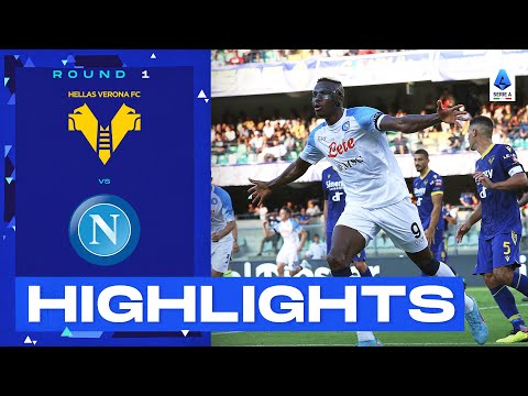 Verona 2-5 Napoli | Goals and Highlights: Round 1 | Serie A 2022/23