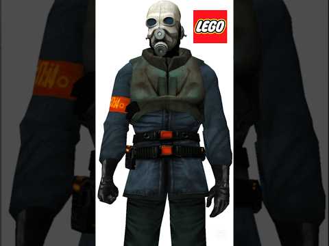 How to build a LEGO Metropolice from Half Life 2 #halflife2 #halflife #metropolice #gaming #lego