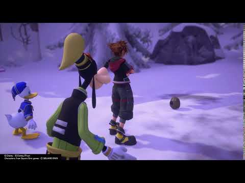 KINGDOM HEARTS III Cutscenes | Arendelle | 211