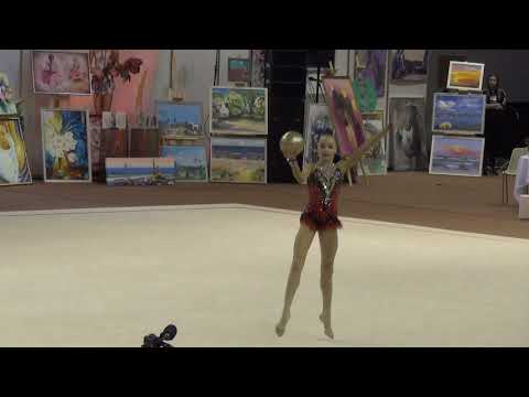 Anastasiia Valentirova UKR ball Baltic hoop 2019