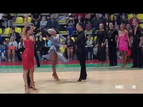 Artem Martynov - Polina Figurenko, RUS, 1/8 Cha-Cha-Cha