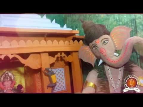 Shubham Vartak Home Ganpati Decoration Video